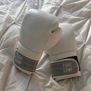 Fight Camp White Boxing Gloves size Small